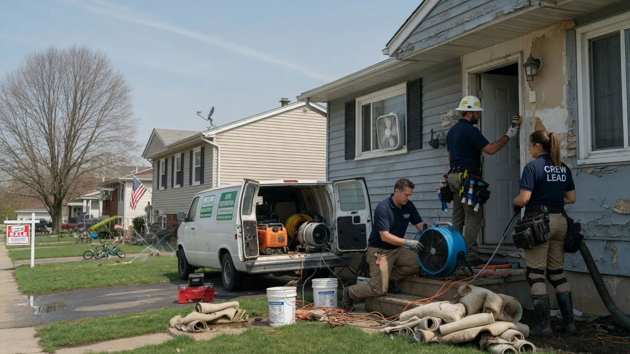 Flood Cleanup in Wyandotte, OK near me