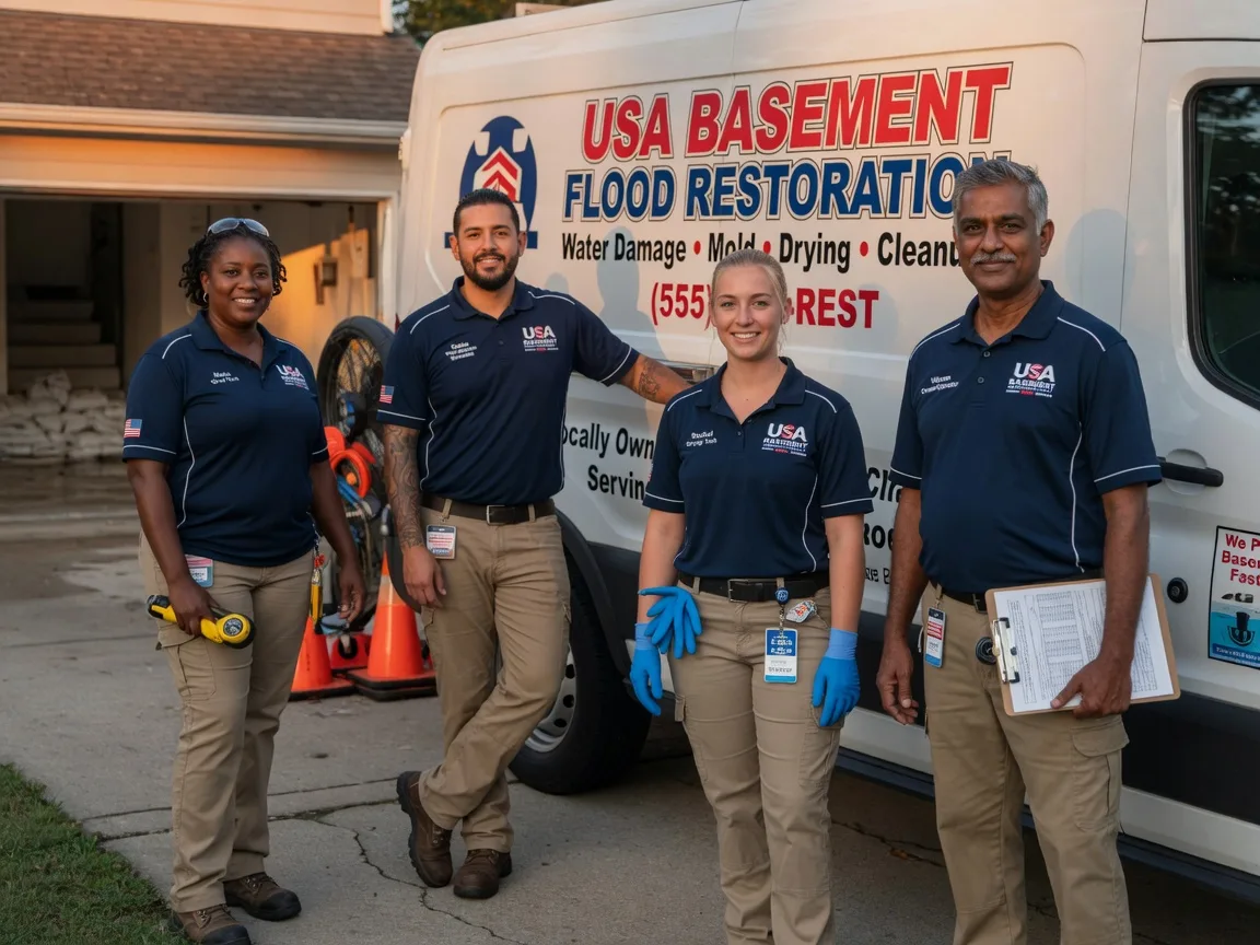 Basement Flood Cleanup company in Wyandotte, OK