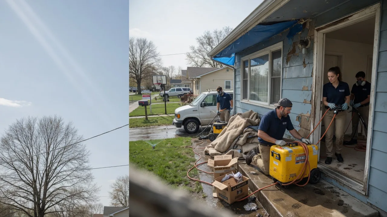 Basement Flood Cleanup in Wyandotte, OK near me